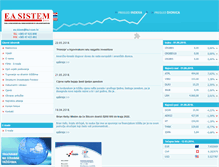 Tablet Screenshot of easistem.hr